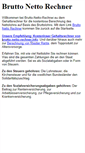 Mobile Screenshot of brutto-netto-rechner.eu